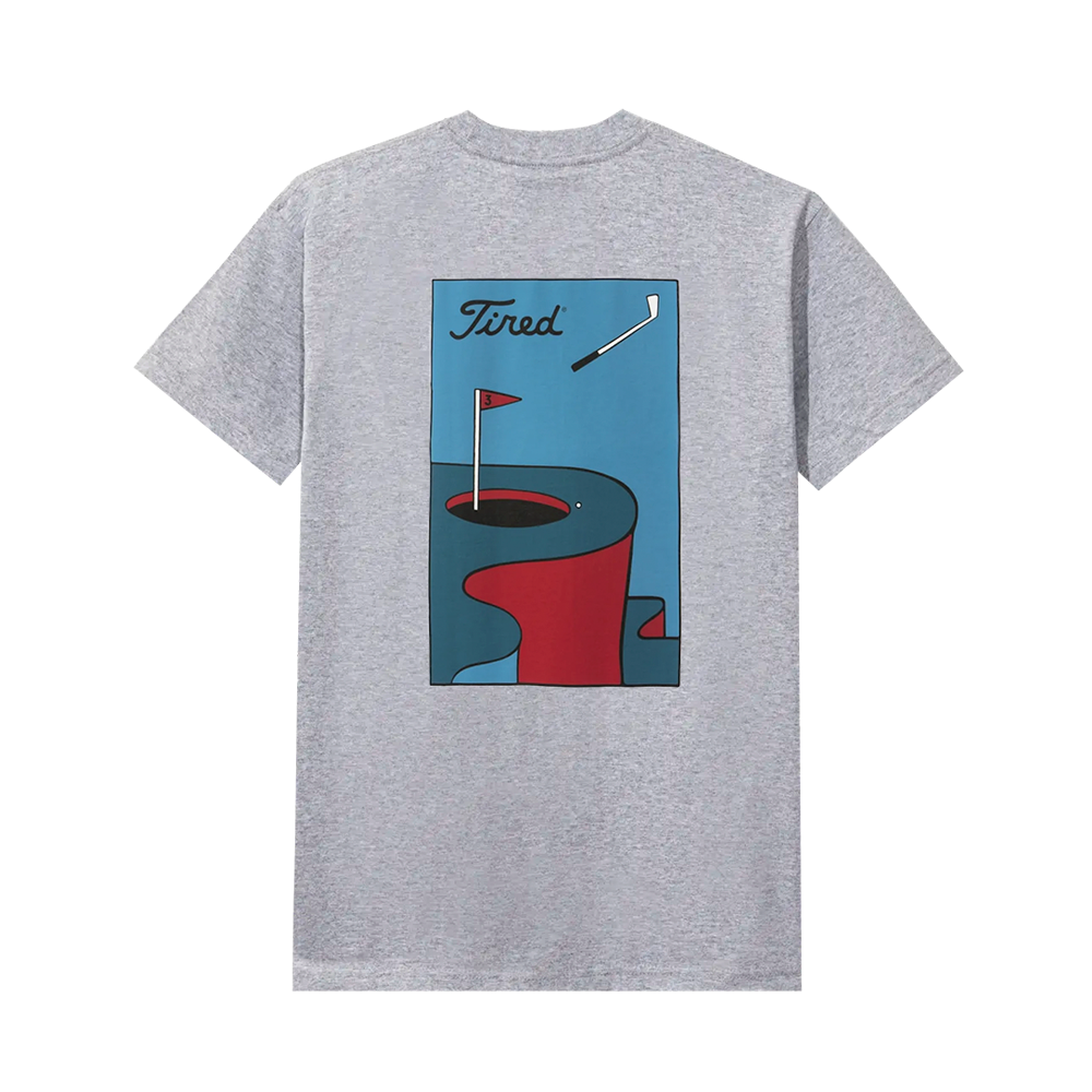 Camiseta Tired Golf Ss Cinza