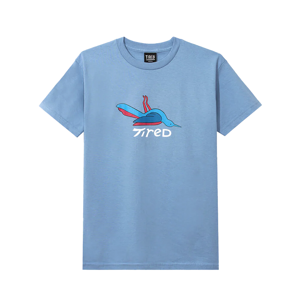 Camiseta Tired Bird Ss Azul
