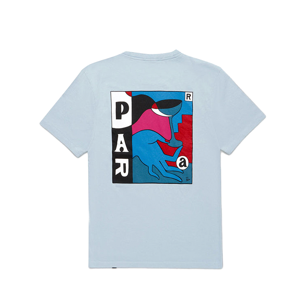 Camiseta Parra Spilled Drink Azul
