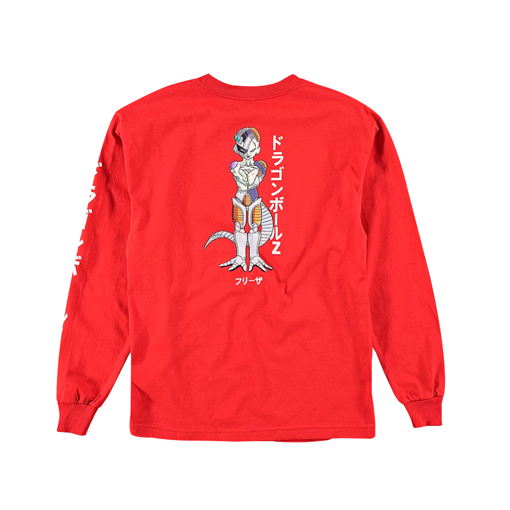 Camiseta Primitive Frieza Mecha Vermelho