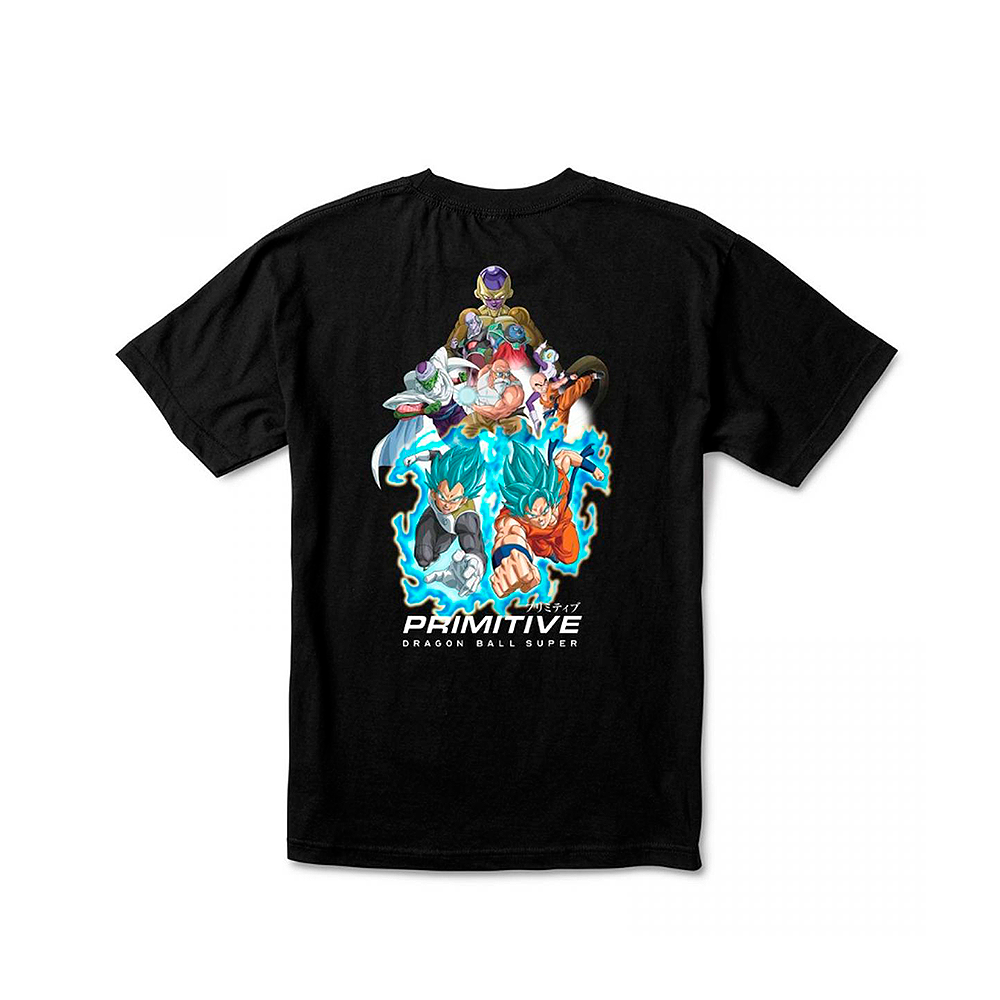 Camiseta Primitive Dbz Resurrection Preto