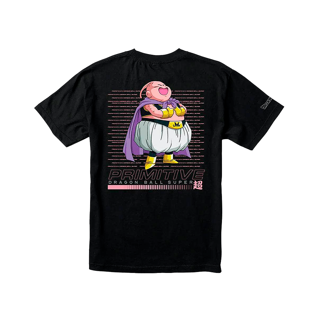Camiseta Primitive Dbz Fat Buu Preto