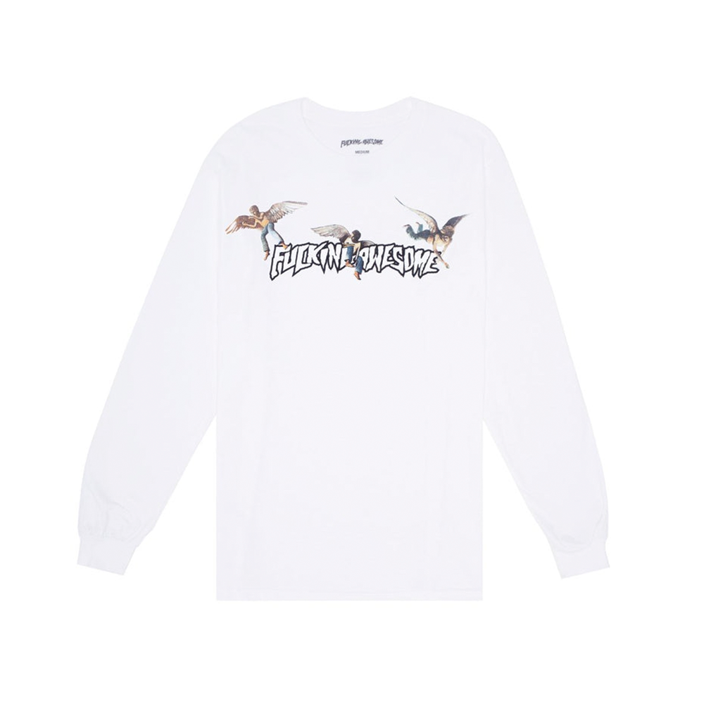 Camiseta F.awesome Angel Stamp Branco