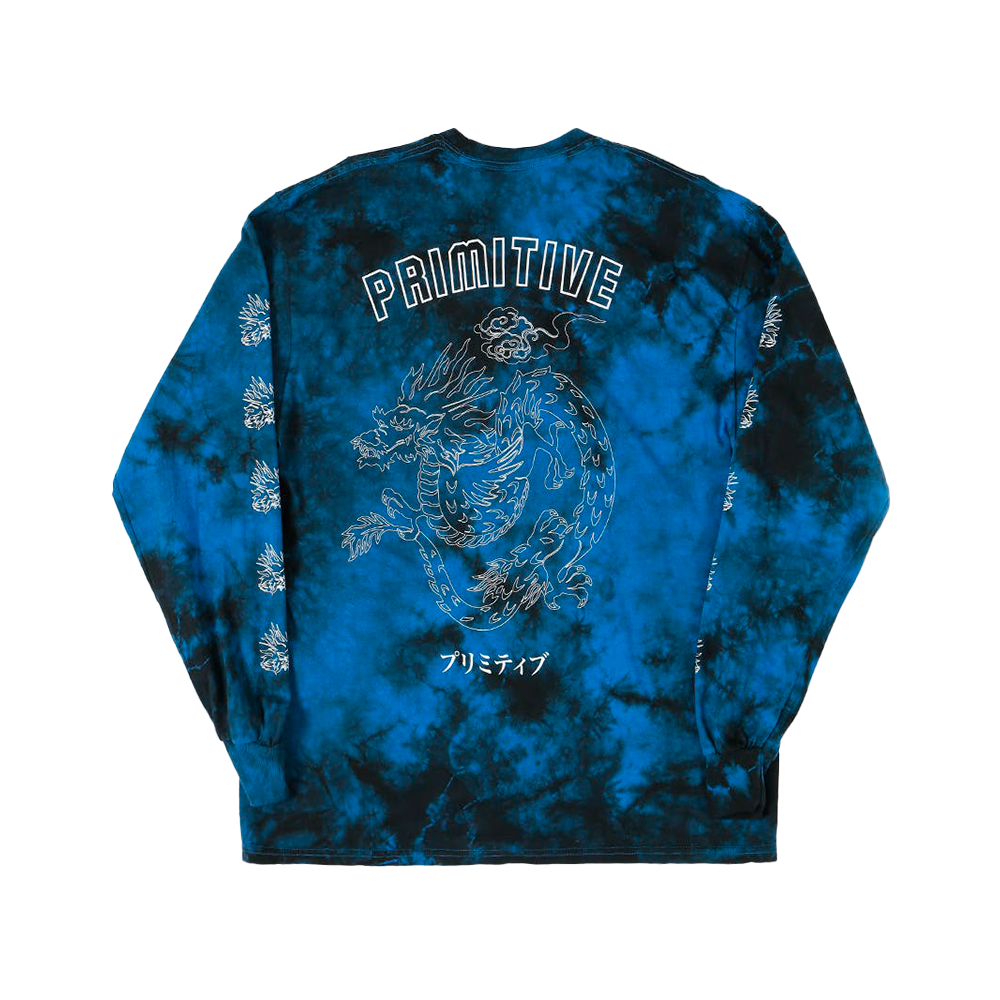 Camiseta Primitive Dynasty L/s Azul