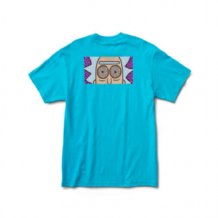 Camiseta Primitive Rick Hypno Eyes Azul