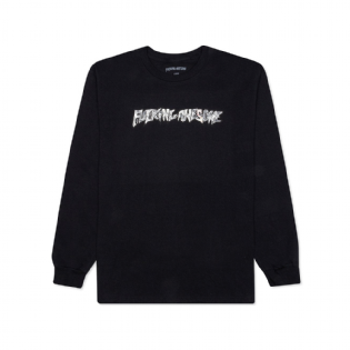 Camiseta F.awesome Acutal Visual Guidance Ls Preto
