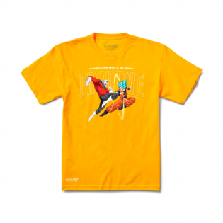 Camiseta Primitive Dragon Super Battle Amarelo