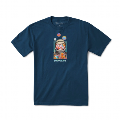 Camiseta Primitive Contact Azul Marinho