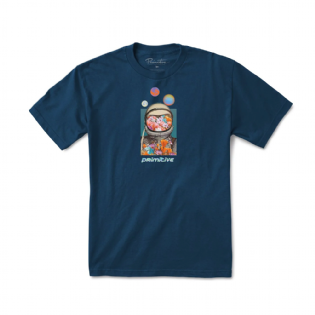 Camiseta Primitive Contact Azul Marinho