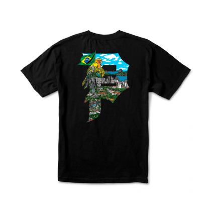 Camiseta Primitive Brazil Preto