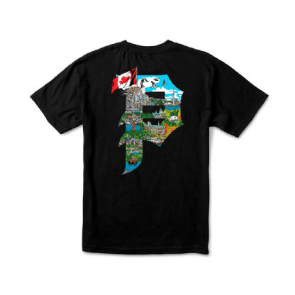 Camiseta Primitive Canada Preto