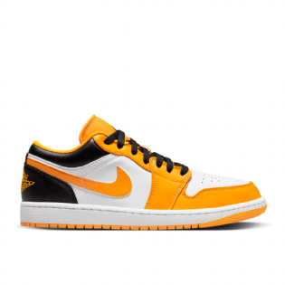 Tênis Nike Air Jordan 1 Low Branco/amarelo