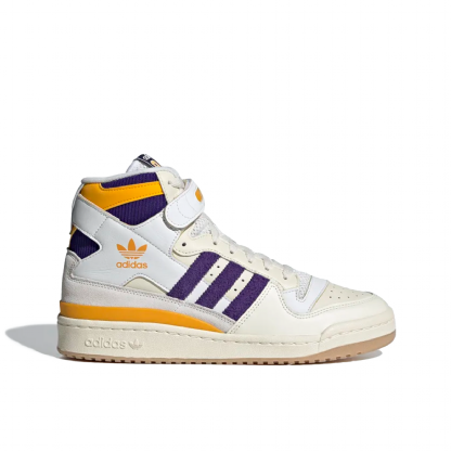 Tênis Adidas Forum 84 High Branco/amarelo