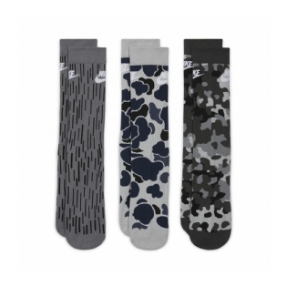Meia Nike Everyday Essential (3 Pares) Unissex Camuflado