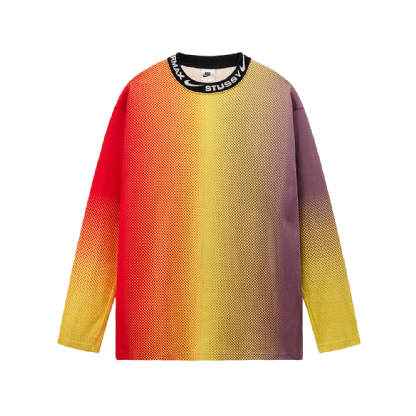 Camiseta Ls Nike X Stussy Colorido