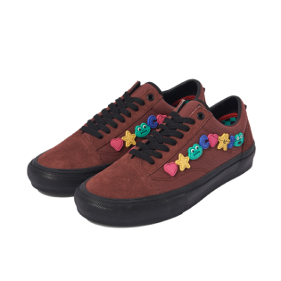 Tênis Vans Skate Old Skool "frog" Marrom