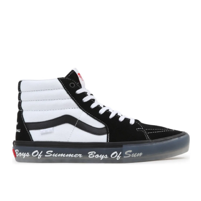 Tênis Vans Sk8 Hi V Preto/branco