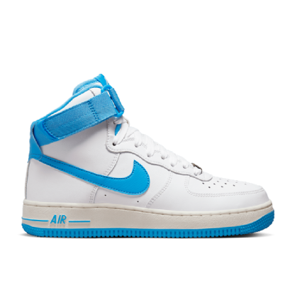Tenis Nike Air Force 1 High Og Qs Feminino Branco/azul