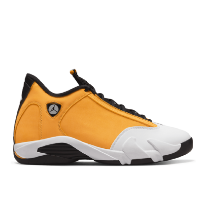 Tênis Nike Air Jordan 14 Retro Branco/amarelo