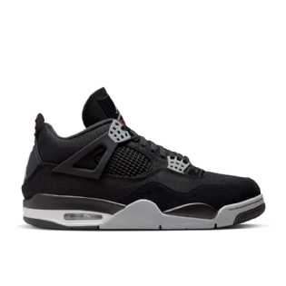 Tênis Nike Air Jordan 4 Retro “ Canvas ” Preto