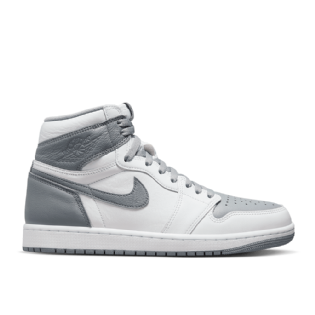 Tênis Nike Air Jordan 1 High Og Branco/cinza