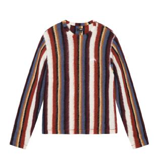 Sweater Stussy Vertical Striped Colorido
