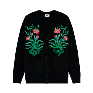 Cardigan Obey Poppy Preto