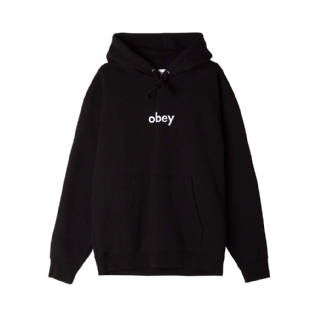 Moletom Obey Lowercase Preto