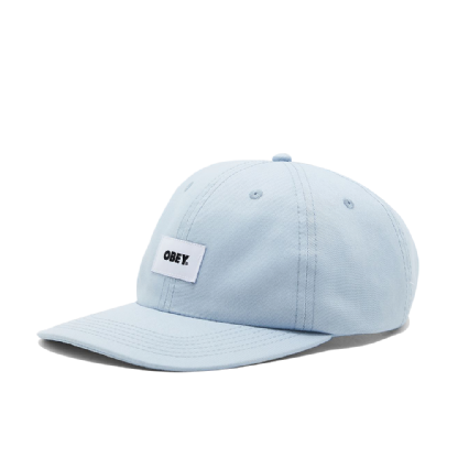 Boné Obey Bold Label Organic 6 Panel Cinza