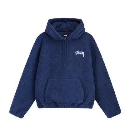 Blusa Sherpa Stussy Bronson Sherpa Azul