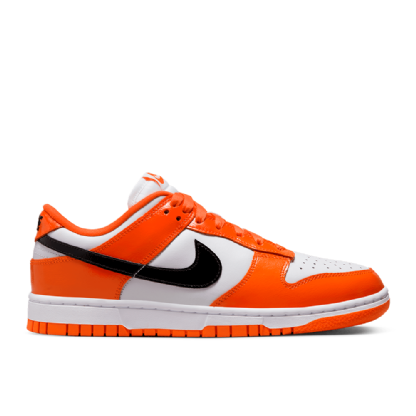 Tênis Nike Feminino Dunk Low Branco/laranja