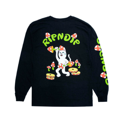 Camiseta Ripndip Do You Even Lift L/s Preto