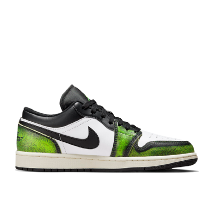 Tênis Nike Air Jordan 1 Low Branco/verde