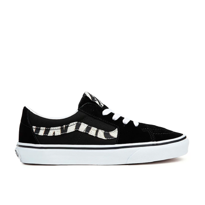 Tênis Vans Sk8 Low Animal Sidestripe "zebra" Preto/branco