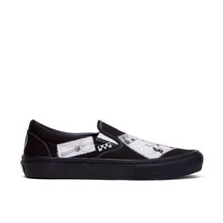 Tênis Tênis Skate Slip-on Vans "sailor Moon" Preto