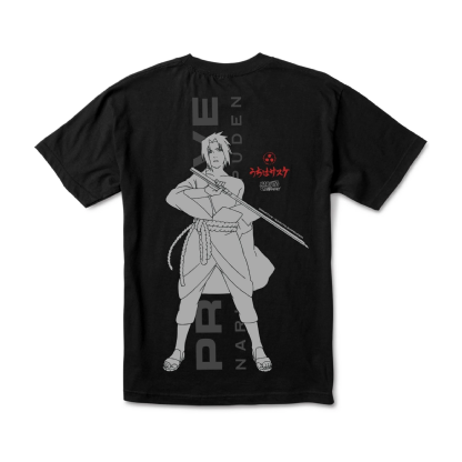 Camiseta Primitive Sasuke Blade Preto