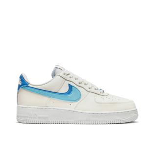 Tenis Nike Air Force 1 07 Lv8 82 " Double Swoosh " Branco/azul