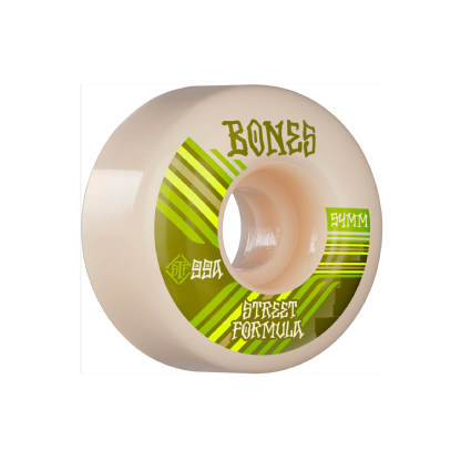 Roda Bones Retros V4 54mm "wide" Verde