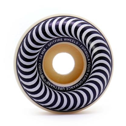 Roda Spitfire Formula Four Classic 54mm Preto/prateado