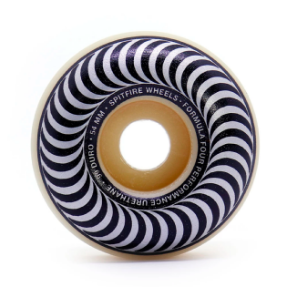 Roda Spitfire Formula Four Classic 54mm Preto/prateado