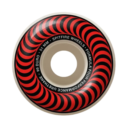 Roda Spitfire Formula Four Classic 51mm Vermelho