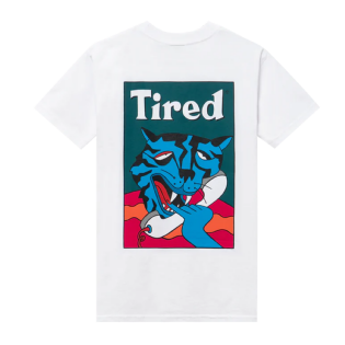 Camiseta Tired Cat Call Branco