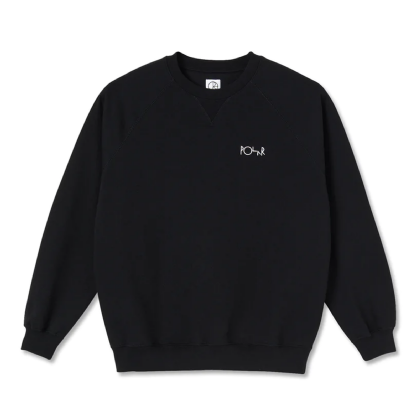 Moletom Polar Default Crewneck Preto