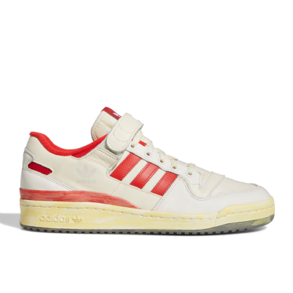 Tenis Adidas Forum 84 Low Aec Branco/vermelho