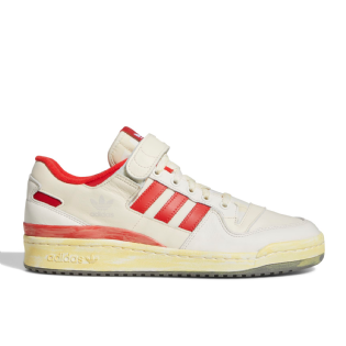 Tenis Adidas Forum 84 Low Aec Branco/vermelho