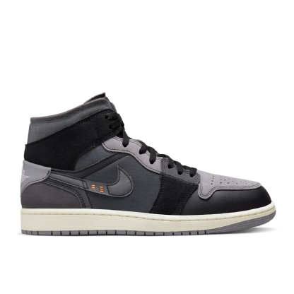 Tenis Nike Air Jordan 1 Mid Se Craft Preto