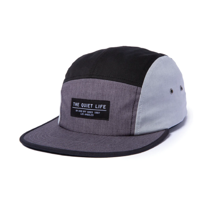 Boné Quiet Life 5 Panel Aruba Preto/cinza