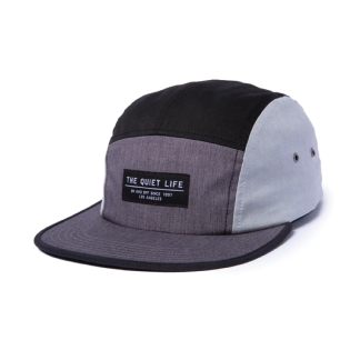 Boné Quiet Life 5 Panel Aruba Preto/cinza