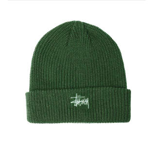 Gorro Stussy Basic Cuff Verde