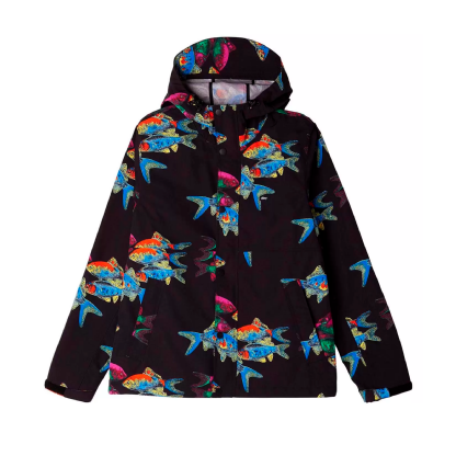 Jaqueta Obey Fishbowl Preto